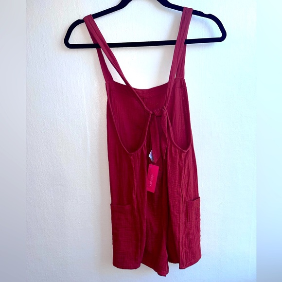 Target Xhilaration Burnt Orange Small Romper 🧡 - Picture 3 of 5